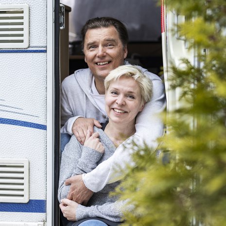 Eevan MS-tauti  ei ole muuttanut Eevan ja Matin reissaamista. ”Nautimme yhteisestä ajasta aiempaakin enemmän”,  Matti sanoo.