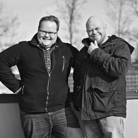 Lauri (vas.) ja Kalle Lähde ovat aina olleet läheisiä. "Mutta mistään emme toisillemme uskaltaneet puhua ennen kuin raitistuin", Kalle sanoo.