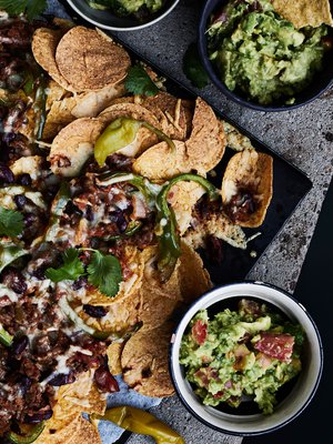 Nachopelti on täydellinen tv-eväs.