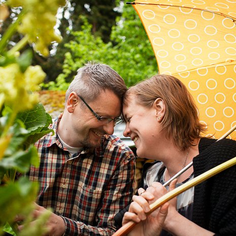 Piian ja Akin mielestä paras hetki on, kun viidessä lastenhuoneessa nukutaan. "Ja sohvannurkassa jutellessa on kainalopaikka." 