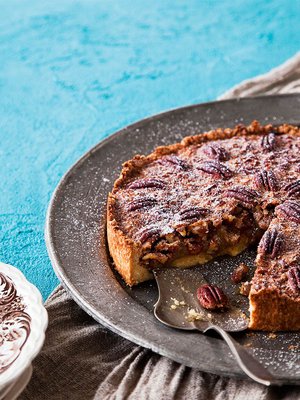 Pekaanipähkinäpiirakka on yksi Pohjois-Amerikan makeista lahjoista maailmalle.