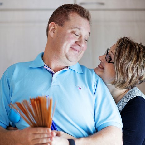 Henri Laamanen sai diagnoosin kakkostyypin diabeteksesta seitsemän vuotta sitten. Vaimo Tarja Laamanen on tukenut miestään elämäntapamuutoksessa.