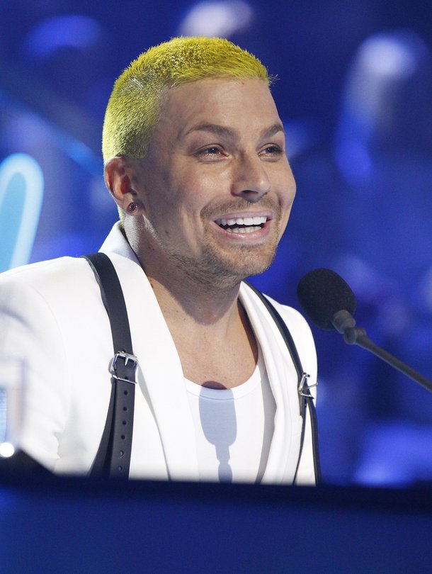 Antti Tuisku Idols-ohjelman tuomaristossa.
